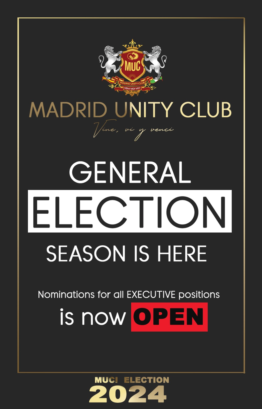 MUCI Election Flyer